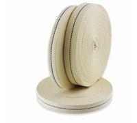 10m de mèche plate pour lampe à pétrole Bougies 100% coton 16mm