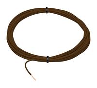 10m FLRY Câble de véhicule Brown 0,5mm² rond Câble Fil de fer toronné CAR Câble d'alimentation