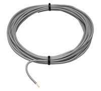 10m FLRY Câble de véhicule gris 1mm² rond Câble Fil de fer toronné CAR Câble d'alimentation