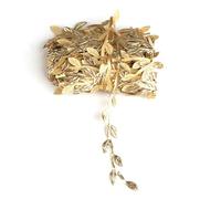 10M Guirlande Artificielle de Feuilles Feuille Garniture Ruban, Décoré de Vigne Communion Guirlande Fleurs Artificielles Décoré de Vigne pour Bricolage Artisanat Fête Mariage Bapteme Décoration