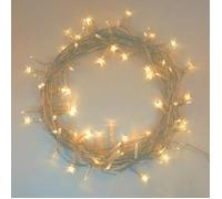 10M Guirlande Lumineuse Intérieure à Pile LED - IP44 Étanche pour Décoration de Noël Chambre à Coucher (80LED)