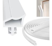 10M Joint Fenetre Bois de Porte Pour L'Insonorisation, Joint de Porte Blanc, Stoppeur de Courant D'air et Joints de Porte, pour une RéSistance à L'Humidité, une Isolation Phonique