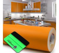 10m Oracal 631 Mat 035 Orange Pastel 63cm Traceur + Rakel Meuble Film
