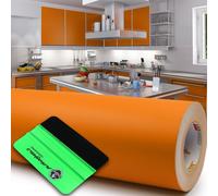 10m Oracal 631 Mat 036 Orange Clair 63cm Traceur + Rakel Meuble Film