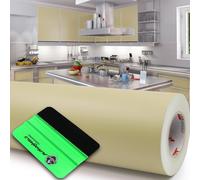 10m Oracal 631 Mat 082 Beige 63cm Film pour Découpe + Raclette Meubles Film
