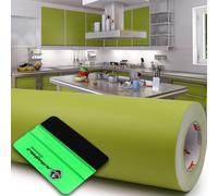 10m Oracal 631 Mat 493 Olive 63cm Traceur + Rakel Meuble Film