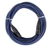 10m Professionnel DMX Câble XLR 3 Broches Femelle vers Mâle DJ PA Lumiére Scene