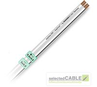 10m SOMMER CABLE Sc Prisma 2 X 4, 0mm ² Câble Haut-Parleur Flexible Blanc