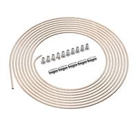 10m Tuyau de Frein Ø 4,75 mm en Cuivre Cupro Nickel + 10 raccords mâles + 5 Connecteurs femelles M10 x 1 DIN 74 234 Kit Freinage 3/16" Tube rigide avec Connexions pour l'évasure DIN collet-battu mâle