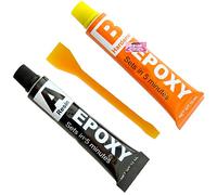 10ml Each Epoxy Glue Adhesive Clear Strong 2 Part Resin Plastic Ceramic Glass Rubber Metal (Set of 2) by Emma's Shop