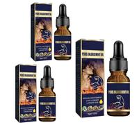 （10ml）Huile de Massage Intime pour Hommes, Formule Végétale Naturelle, Soin Masculin Stimulant, Améliore la Performance Intime, Huile de Relaxation Corporelle pour Bien-être Sexuel Masculin