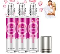 10ML Pheromone Men Women Perfume,Alpha Parfum Alpha Pheromone Parfum Pour Femme Homme,Alphà Pheromoné Cologne for Men Attract Women,Ecdf Pheromoné Perfume Original,Mini Roll-On Perfume (3Femme)