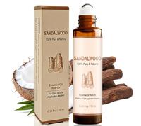 10ml Roll on huiles Bois de santal, Huile essentielle pour l'aromathérapie, Aide à libérer les tensions, Fraîcheur immédiate, huile parfumée, Massage à l'huile aromatique