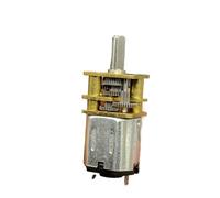 10mm*12mm N10 Full Metal Gear electronic starter DC 5V 50RPM/ 80RPM/ 170RPM D-shaft Large Torque Speed Reducer electronic starter DIY Toy Model RUAJOGYNVM(15)