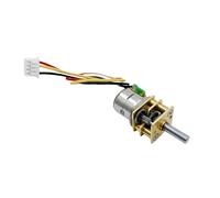10mm 2-phase 4-wire Precision Full Metal Gearbox Reduction Stepper electronic starter Gear Ratio 20/50/ 100/150/ 298 / Driver Board CZAOINCU((B) Ratio 50)
