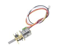 10mm 2-phase 4-wire Precision Gear Brushless Stepper electronic starter DC5V Full Metal Gearbox Reduction Ratio 5:1-1000:1 ICXLPMC(1000)
