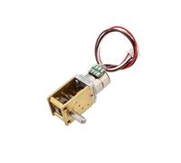 10MM 7-Type Speed Reduction Stepper electronic starter DC 5V 2-Phase 4-Wire Full Metal Gearbox Worm Gear Stepping D Ratio 236 NWPNLXEA