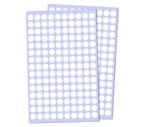 10mm Gommettes Autocollantes Rondes - Blanc, 3000 Pieces