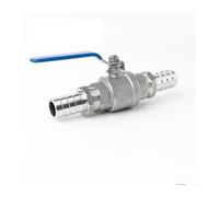 10mm Hose Barb double pagoda ball valve gas water pipe gas pipe water valve 304 stainless steel