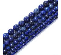 10mm naturel profond lapis-lazuli pierre précieuse perles lâches pierre de guérison énergétique pour bricolage fabrication de bijoux 1 brin 15"