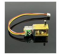 10mm Precious Full Metal Gearbox Worm Gear Stepper electronic starter D-shaft 2-phase 4-wire Stepping electronic starter Monitor Camera Robot ICXLPMC((B) Ratio 42)