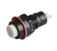 10mm Self-locking/self-reset OFF-ON Push Button 2A/125V Minitype Switch 6 Color 1Pcs(A,Self-locking(DS-211))