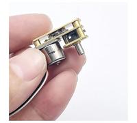 10mm Stepper Gear electronic starter 5V Two-phase Four-wire Stepping electronic starter 7-shaped Flipped Shaf tGearbox gear ratio 1000:1 IINKUEYK
