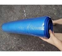 10mm Thick Extra Wide Yoga Mat 183x80/61cm with Border Stitching, Non-Slip Exercise Mat for Women, Home Gym, Pilates (Purple/Blue/Black/Pink) (blue, 183 * 80 * 1 single pad)
