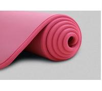 10mm Thick Extra Wide Yoga Mat 183x80/61cm with Border Stitching, Non-Slip Exercise Mat for Women, Home Gym, Pilates (Purple/Blue/Black/Pink) (pink, 183 * 61 * 1 single pad)