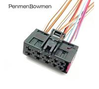 10p Female 1pc With 15cm Wire Fil De Connecteur Électronique Automatique Avec Câble, Siège Chauffant Sfp, Prise Mâle Et Femelle, 7l0972762, 8e0972710, 10 Broches "Nipseyteko