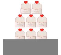 10pack Valentine Envelope Boxes, 10Pcs Valentine's Day Floral Envelope Boxes | Flower Bags For Kids Family Wife Mother Sister Daughter Holiday Blessings New Year Party