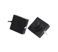 10pc 12 * 12 * 9.4mm one on one off flashlight key switch Touch the button self-locking 2 copper feet