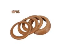 10pc Air Compressor Piston Ring Pump Piston Rings Rubber Insulated for 1100w Oil-free Silent Air Compressor