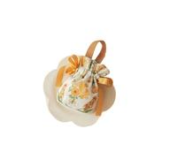 10PC Canvas Drawstring Candy Bag Retro Flower Wedding Gift Pouch Portable Storage Organizer For Party Chocolate Home Pour Bonbons