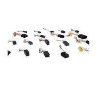 10pc Carbon Brush drill grinder replacement carbon brush graphite copper spare parts for motors graphite brush IINKUEYK(7-100)