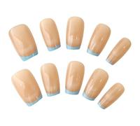 10pc Chats Yeux Appuyez Sur Des Ongles Carrés Courts Faux Ongles Complets Couvertures Colues Sur Des Ongles Ongles Artificiels Acryliques Coller Sur Des Ongles Bâton Sur Clou