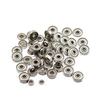 10PC CNC roulement acier haute vitesse miniature petit moteur roulements 683 684 685 686 687 688 689-2Z ZZ(Ordinary,684)