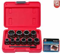 10pc Endommagé Boulon Écrou Extracteur Clou Set Brisé Kit de Suppression 01539