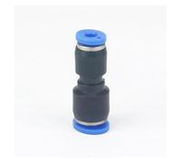 10pc Fit Tube O/D 6mm Turn to 4mm Pneumatic Push in Reducing Reducer Connector 0.8 Mpa