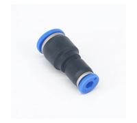 10pc Fit Tube O/D 8mm Turn to 4mm Pneumatic Push in Reducing Reducer Connector 0.8 Mpa