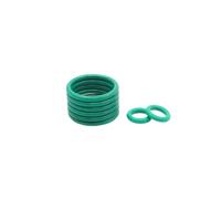 10PC/lot Bague en caoutchouc Vert FKM Joint torique CS1mm Épaisseur OD3/4/5/6/7/7.5/8/9/10/11/12/13mm Joints toriques en caoutchouc Joints d'étanchéité.-.(13x11x1mm)