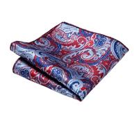 10pc Pocket Square Handkerchief Handmade Woven Silk Hanky Printed Hombre Pink Office Clothing Accessories(SP190)