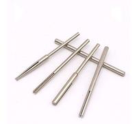 10Pc set 2.35 / 3mm tige 50mm pince à papier de verre mandrins fendus Long support abrasif Clip tige sculpté Point pour meuleuse rotative Dremel, D