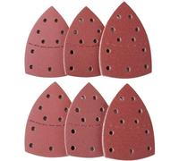 10pc Souris Détail Ponceuse Papier Abrasif 11 Trous Papier Abrasif Triangulaire pour Ponceuse,800