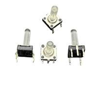 10pc Touch switch 7 * 7 * 14mm transparent handle button in line with ground 5-pin vertical