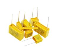10PC X2 capacitor 275VAC 0.1uf 0.001uf 0.0022uf 0.0047uf 0.01uf 0.033uf 0.022uf 0.047uf 0.068uf 0.1uf 0.15uf 1uf 0.68UF MQXFCZUX(0.022UF P15)