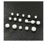 10pcs 0.5M Gear Teeth Car electronic starter Gear Dia Transmission RC Toy Worm Gear 15T-2MM