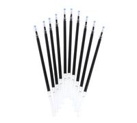 10pcs 0.5mm gel encre stylo à bille plomb noir papeterie
