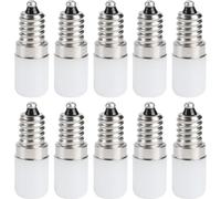 10Pcs 1.5W E14 Ampoule Blanc Chaud pour Chandelier Lampe Murale Eclairage Domestique AC 110V