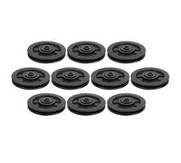 10Pcs 100MM Universal Nylon Bearing Pulley Wheel, Fitness Equipment Replacement Pulley, High - Strength Wear - Resistant Cable Pulley with Smooth Rotation for Gym Machines and Gara